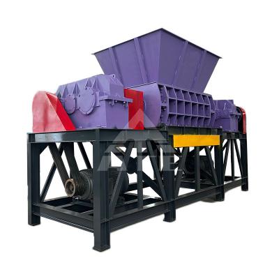 China Compact Two Shaft Type 2000 Scrap Metal Hard Disk Plastic Cardboard Shredder Carton Shredder Machine for sale