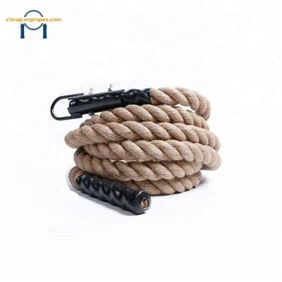 China 38MM Diameter Gym Power Plastic Hot Selling Training Climbing Premium Jump Rope For Weightlifters for sale