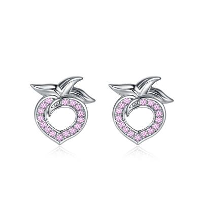 China GE02313A Elegant Grace Cute Elegant 925 Sterling Silver Stud Earrings for sale