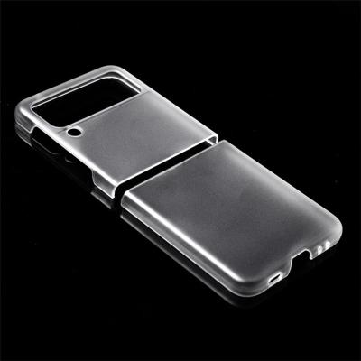 China Hot Selling Shockproof Foldable Phone Cases For Flip 3 , z flip3 PC Samsung Galaxy Z Clear Case for sale