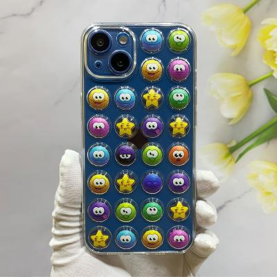 China Cute Bubbling Pattern Shockproof UV Printing Cell Phone Cases For Infinix NOTE 7 LITE/X656/HOT 9 tpu Crystal Clear Back Cover for sale