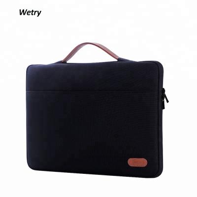 China Multifunctional Wholesale Colored Thin Casual 15.6 Inch Messenger Bag Latop Sleeve Leather Computer Case Bag for sale