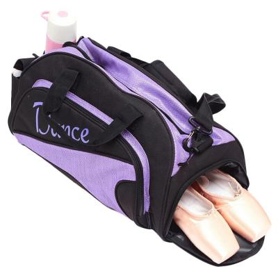 China Durable Custom Logo Large Ballet Bag Garment Dance Bag with Shoe Compartments for Women Men Yoga Travel Duffel for sale