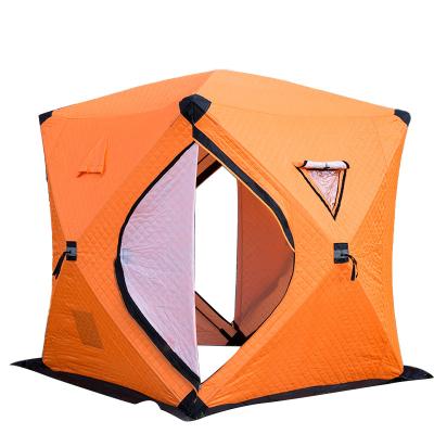 China Wholesale Customized Good Style Extended Type Fiberglass Rod Thicken Large Space Waterproof Fishing Tent for sale