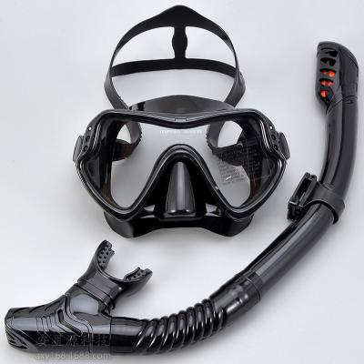 China Scuba Diving Maideng Snorkel Mask Snorkel Set Adult Professional 180 Degree Anti Fog Sight To Vanish Pro Swim Snorkeling Mask With Breathing Rod for sale