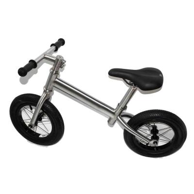 China Professional Freestyle Bike Titanium Alloy Frame For 2 Wheel No Pedal Kid Walking Balance Bike for sale