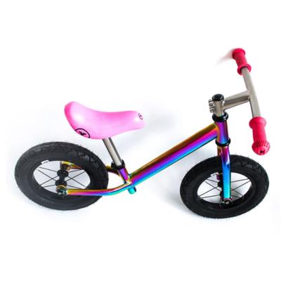 China Running Bike Customized Color Titanium Bicycle Balance Bike Kids For 3-12 Years Old Kid for sale