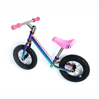 China Running Bike Customized Titanium No Pedal Balance Bike Kid For 3-12 Years Old Child for sale