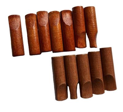 China Food wood embossed custom logo wooden nature tobacco tips full color printed handmade wood filter for smoke for sale