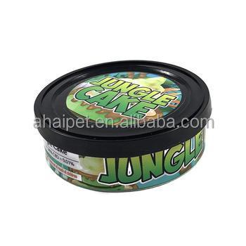 China Self seal pull ring and lid 100ml tuna cans pressitin cali bud gelato tin cans 3.5g-cbd flower cannaburst plastic tin container for sale