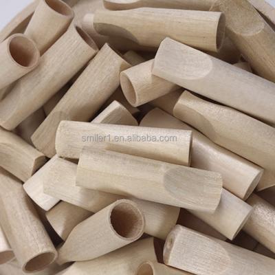 China Custom Rolling Smoking Accessories honeyPuff Dry Herb Flower Wooden Filter Tips Organic Wooden Tips With Various Flavors for sale