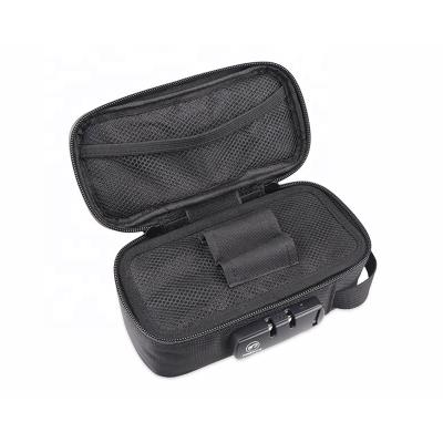 China Hot-selling Portable UKETA Smell Proof Bag Smell Proof Stash Case Weed Bags With Combination Lock for sale