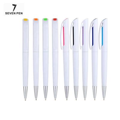 China Promotional Twist Action Pen Logo Printing Plastic Cheap Customized Ballpoint Pen for sale