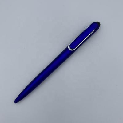 China Promotional Pen Stylus Plastic Metallic Ballpoint Pen , Touch Screen Branded Ballpoint Pen For Smart Phone for sale