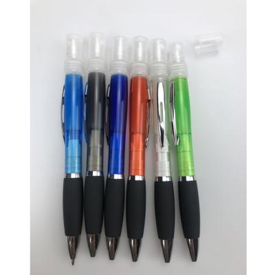 China Pen Wholesale Promotional Sanitizer Perfume Spray Bottle Plastic Pen 3ml 5ml Mini Mist pp for sale