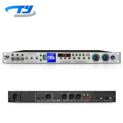 China KTV TianYin Q800Plus Digital DJ KTV Karaoke Player Mixer Reverb Echo USB Stage Studio Audio Effects Processor for sale