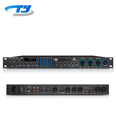 China KTV TianYin X600 Digital DJ KTV Karaoke Player Mixer Reverb Echo USB Stage Studio Audio Effects Processor for sale