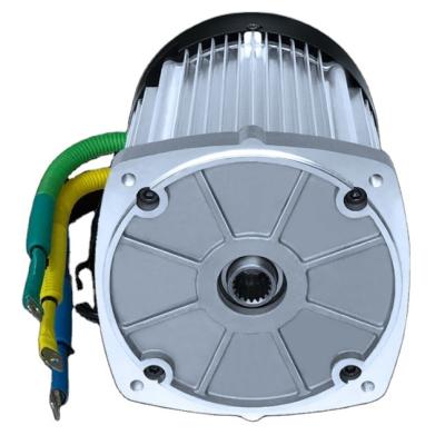 China High Performance 72V 3000W Drip Proof Brushless DC Motor For Car for sale