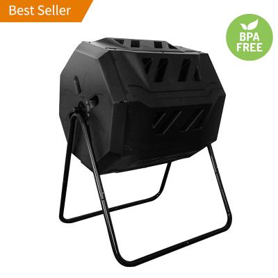 China BPA Free Material Garden 160L/43 Gallon Hot Selling Plastic Garden Compost Bin for sale