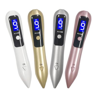 China Hailicare Mole Removal Pen Freckle Wart Dark Spot LCD Plasma Remover Laser Mole Removal Pen With 9 LED Level Lighting for sale