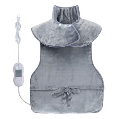 China Heating Pad For Back Relief Compress Hot Neck Shoulder Large Weighted Electric Heat Pad Heat Pad For Back Pain for sale