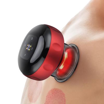 China Rechargeable Smart Cupping Body Cups Therapy Massager Device Electric Vacuum Heated Cupping for sale