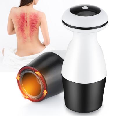 China Electric Body Cellulite Cups Set Scratching Cup Shaping Massager Machine Therapy Massage Guasha Equipment Vacuum Cup for sale