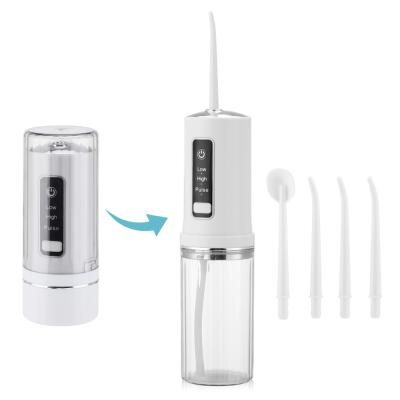 China Mini Outdoor Portable Foldable Wireless Electric Dental Oral Water Teeth Flossing Irrigator Flosser For Travel for sale