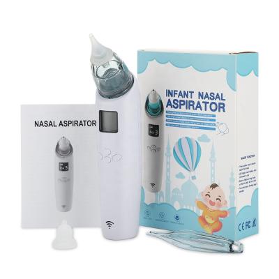 China Baby Nasal Aspirator Dropshipping Electric LCD Screen Music Kids Sniff Cleaner Snotsucker Baby Mouth Nasobuddy Nasobuddy Nasal Aspirator With Packaging Box for sale