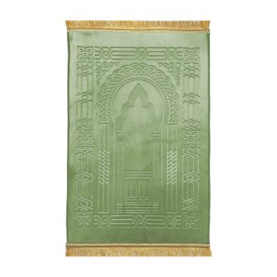 China Washable wholesale portable travel prayer mat islamic prayer mat for sale