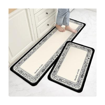 China Washable Home Mats Decorative Cushioned Door Mat Rug Kitchen For Toilet And for sale