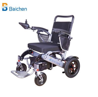 China Easy Operation Top One Automatic Power 500W Folding Electric Wheelchair With Remote Control for sale