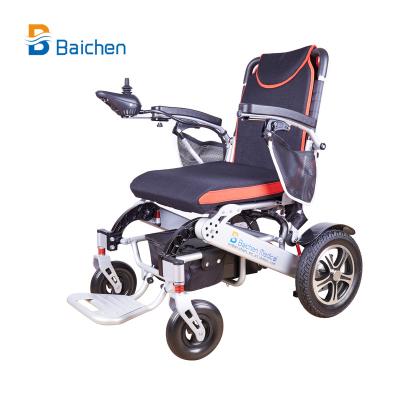 China Easy Operation Hot Automatic Power Folding Electric Wheelchair With Remote Control for sale