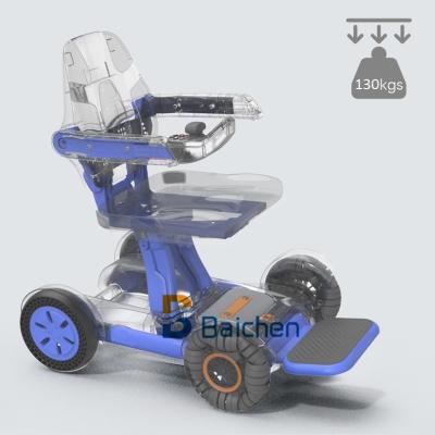 China Unisex Off Road High Cool Outdoor Folding 4 Wheel Electric Mobility Scooter With GPS For Adults for sale