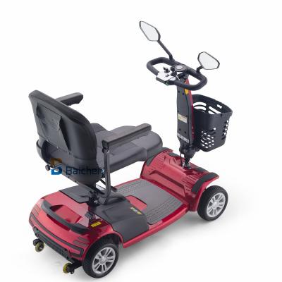 China Outdoor Sports Lightweight High Quality Portable Mobility Electric Scooters 4 Wheels Handicap Enclosed Disability Cheap Electric Scooter Adult for sale