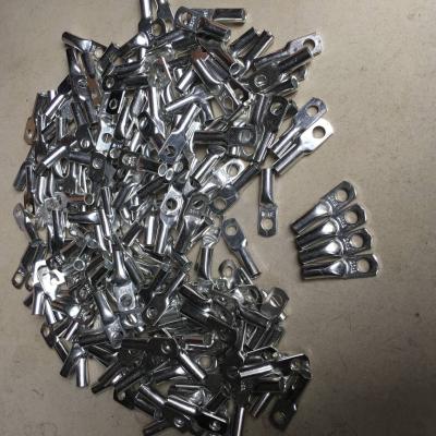 China Double Hole Tin Plated Copper Terminal Lugs For Wire Connecting ISO9001 Certificate for sale