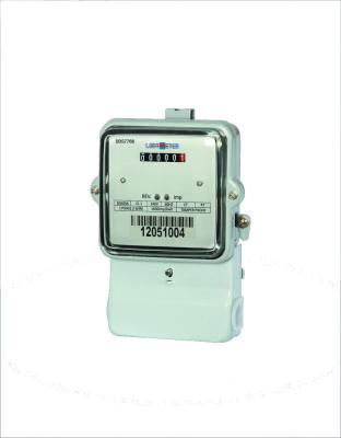 China 1 Phrase Mechanical Electric Meter For Residential Front Board Three Fixed Installation for sale