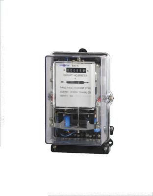 China Aluminium Digital Three Phase Induction Type Energy Meter With Digits Register Display for sale