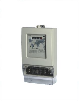 China Hot Wire Three Phase Induction Type Energy Meter Direct Type Connection Mode for sale