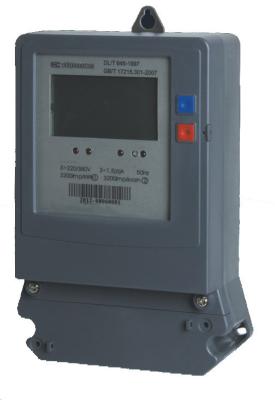 China Professional Induction Type Wattmeter / Electromechanical Kwh Meter LCD With IEC for sale