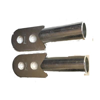 China High Conductivity Copper Terminal Lugs With 2 Hole Corrosion Resistance 3/8 Inch for sale