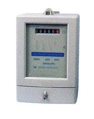 China Anti Tamper Single Phase Electric Meter For Residential Low Power Consumption for sale