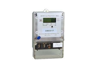 China LCD Display Single Phase Kilowatt Hour Meter / Anti Theft Active Energy Meter for sale