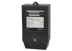 China Register Type Induction Energy Meter /  Impulse Electromechanical Energy Meter for sale