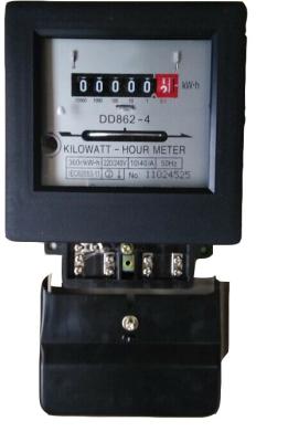 China Smart Single Phase Digital Power Meter / Active ABS Electric KWH Meter 1 Phase for sale