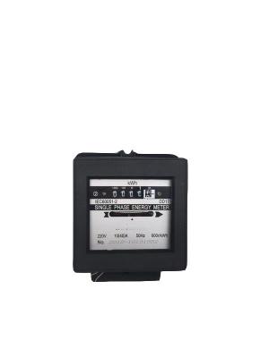 China Glass Single Phase Two Wire Energy Meter / Induction Type Meter 60HZ for sale