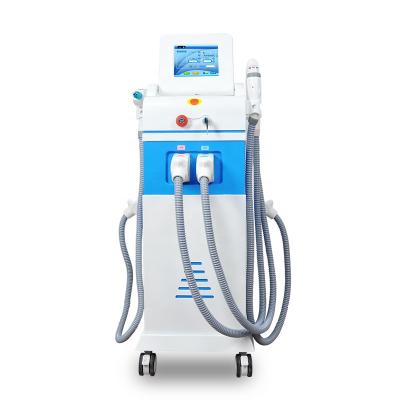 China Multifunctional pigment removal shr single ipl hair removal machine for skin rejuvenation 4 in 1 single rf nd yag laser for sale