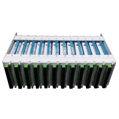 China Intelligent Structure 1U Fiber Optic Cable Manager 12 Port Patch Panel OEM Fireproof for sale