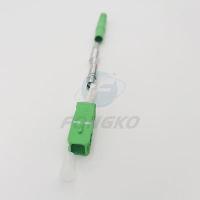 China Fiber Optic Connector SC APC 3.0mm SM SX Connector Parts Fiber Optic Connector Kit for sale