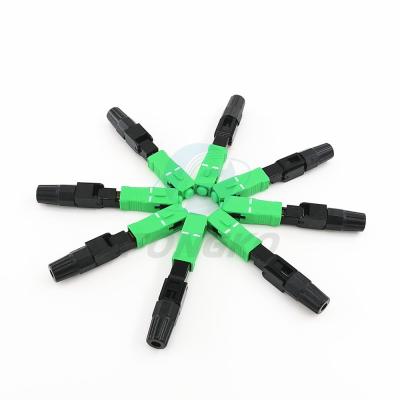 China 2.0*3.0 Cable Fast Optical Sx Fiber Connector Sm Fusion Splice Connectors for sale